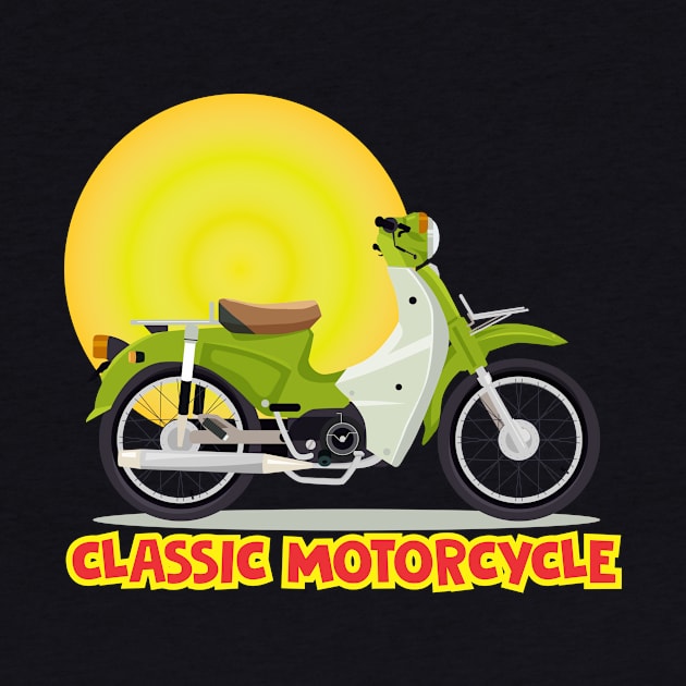 Classic Motorcycle by Custome_Man